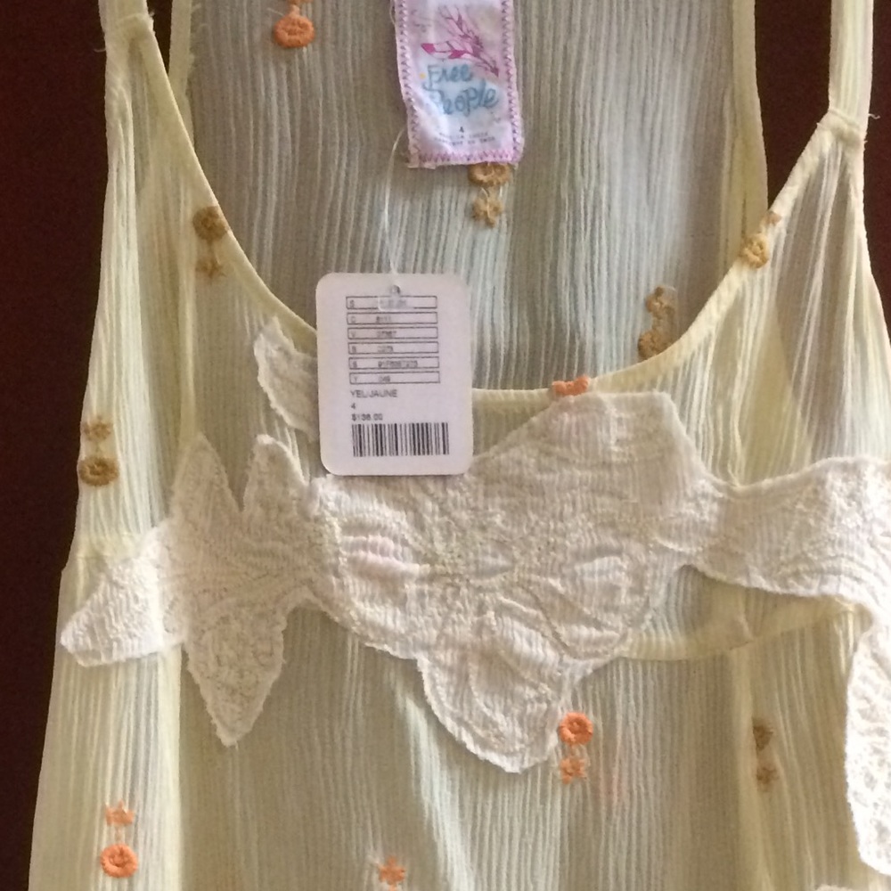 Brand new lacy tank top